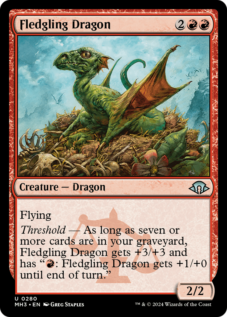 Fledgling Dragon [Modern Horizons 3] | Webway Games