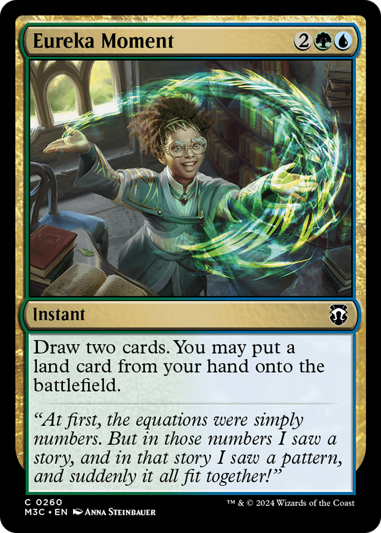 Eureka Moment (Ripple Foil) [Modern Horizons 3 Commander] | Webway Games