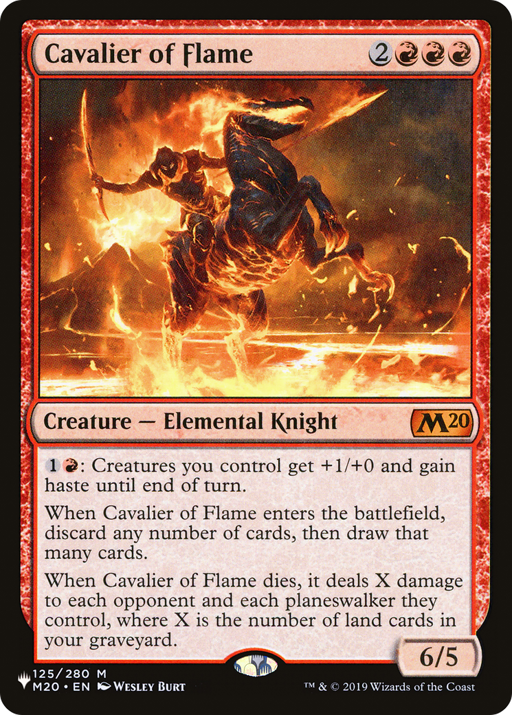 Cavalier of Flame [The List] | Webway Games