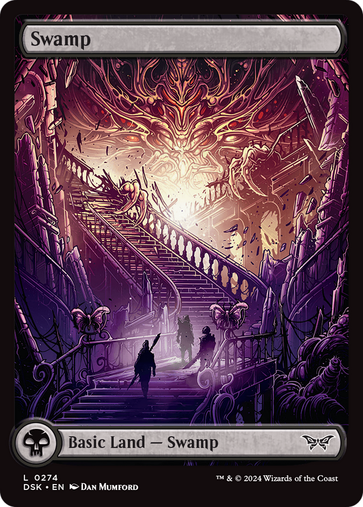 Swamp (274) - Full Art [Duskmourn: House of Horror] | Webway Games