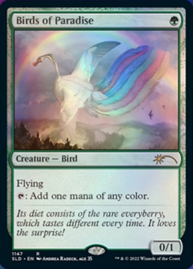 Birds of Paradise (1147) [Secret Lair Drop Series] | Webway Games