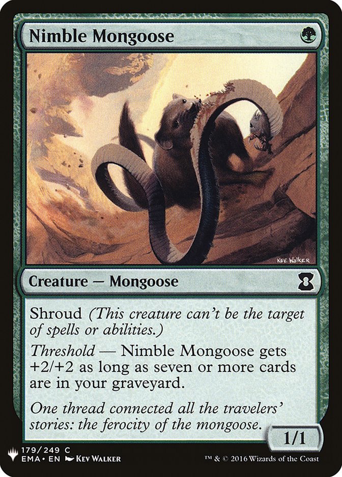 Nimble Mongoose [Mystery Booster] | Webway Games