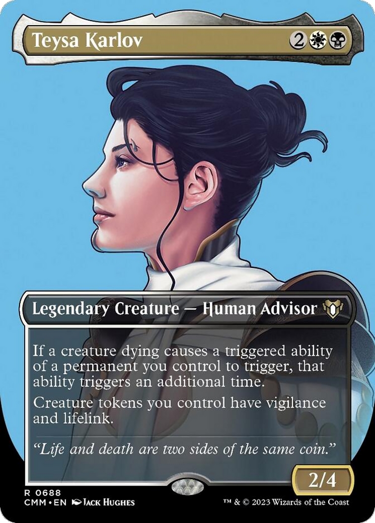 Teysa Karlov (Borderless Profile) [Commander Masters] | Webway Games