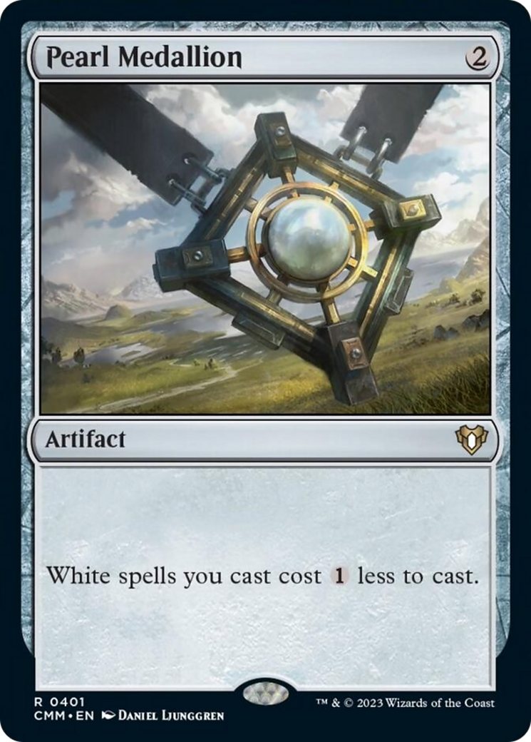 Pearl Medallion [Commander Masters] | Webway Games