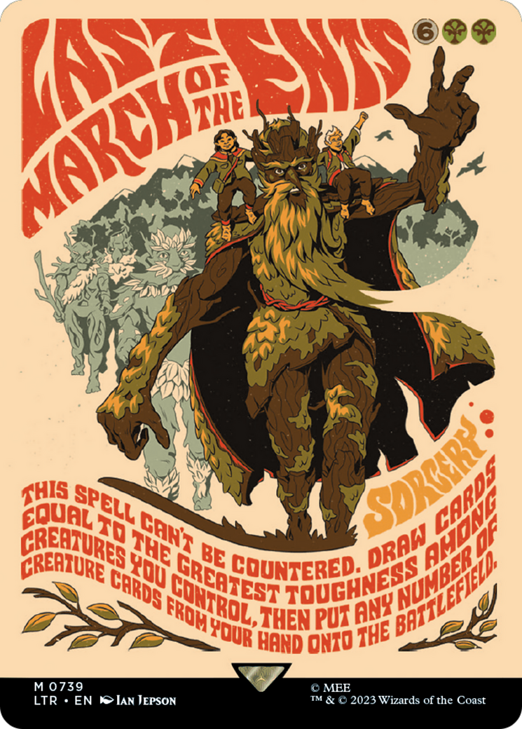 Last March of the Ents (Borderless Poster) [The Lord of the Rings: Tales of Middle-Earth] | Webway Games