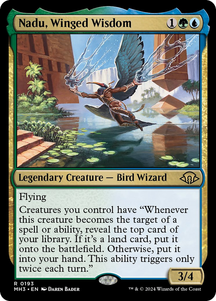 Nadu, Winged Wisdom [Modern Horizons 3] | Webway Games