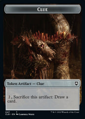 Shapeshifter (022) // Clue Double-Sided Token [Commander Legends: Battle for Baldur's Gate Tokens] | Webway Games