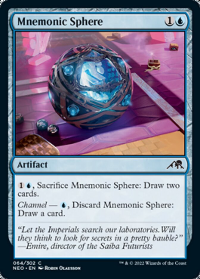 Mnemonic Sphere [Kamigawa: Neon Dynasty] | Webway Games