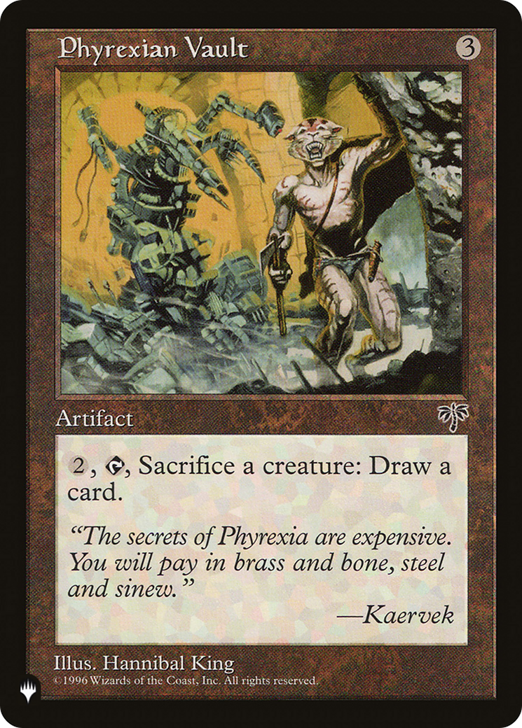 Phyrexian Vault [The List] | Webway Games