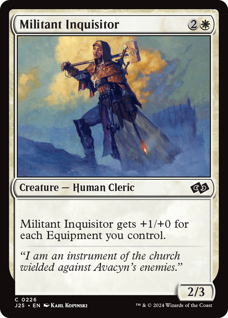 Militant Inquisitor [Foundations Jumpstart] | Webway Games