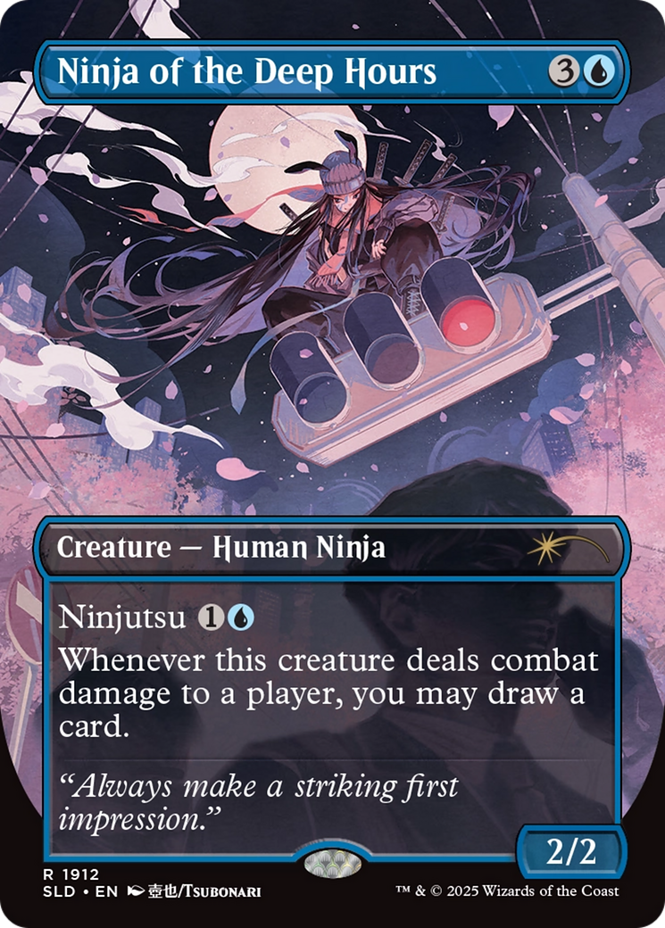 Ninja of the Deep Hours (Rainbow Foil) [Secret Lair Drop Series] | Webway Games