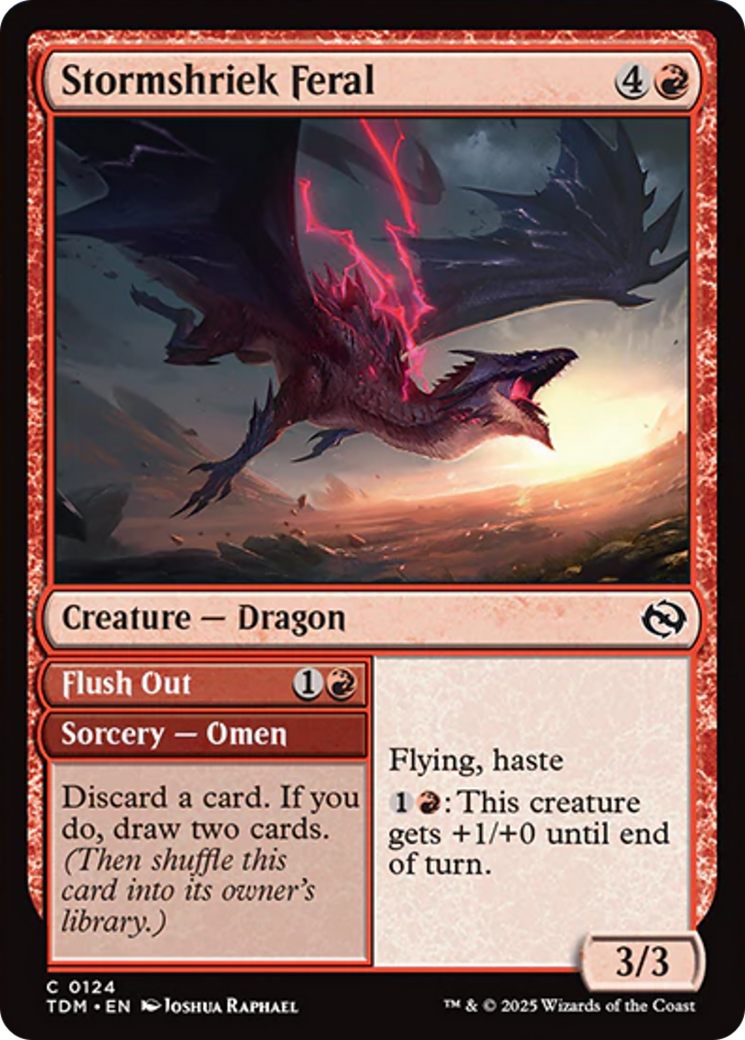 Stormshriek Feral [Tarkir: Dragonstorm] | Webway Games