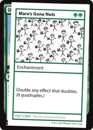 Maro's Gone Nuts (2021 Edition) [Mystery Booster Playtest Cards] | Webway Games