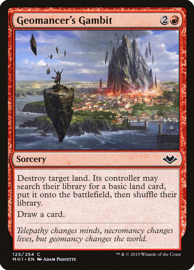 Geomancer's Gambit [Modern Horizons] | Webway Games