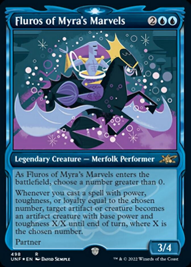 Fluros of Myra's Marvels (Showcase) (Galaxy Foil) [Unfinity] | Webway Games