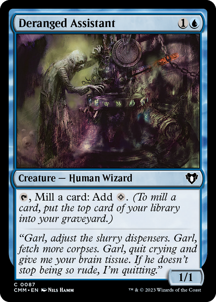 Deranged Assistant [Commander Masters] | Webway Games