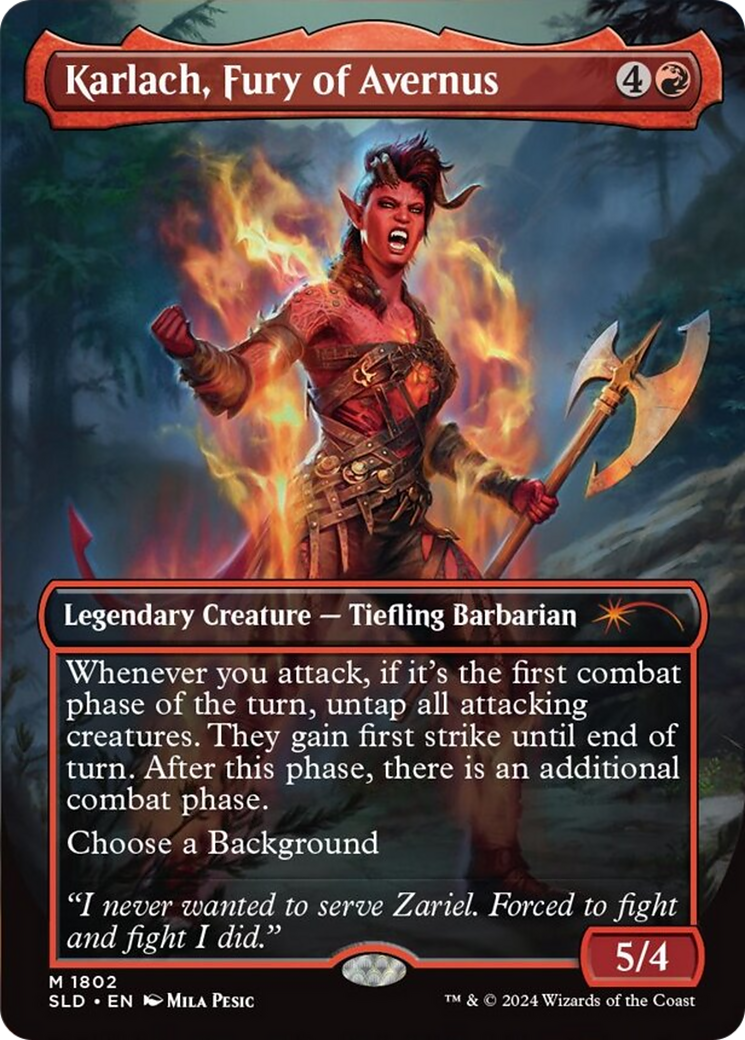 Karlach, Fury of Avernus [Secret Lair Drop Series] | Webway Games