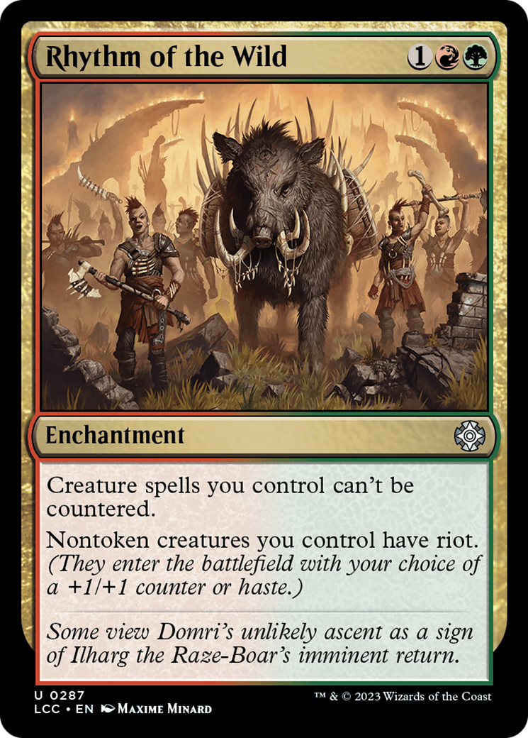 Rhythm of the Wild [The Lost Caverns of Ixalan Commander] | Webway Games