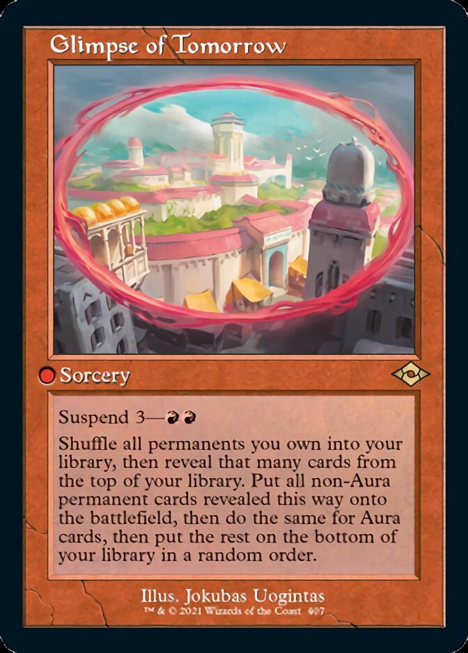 Glimpse of Tomorrow (Retro Foil Etched) [Modern Horizons 2] | Webway Games