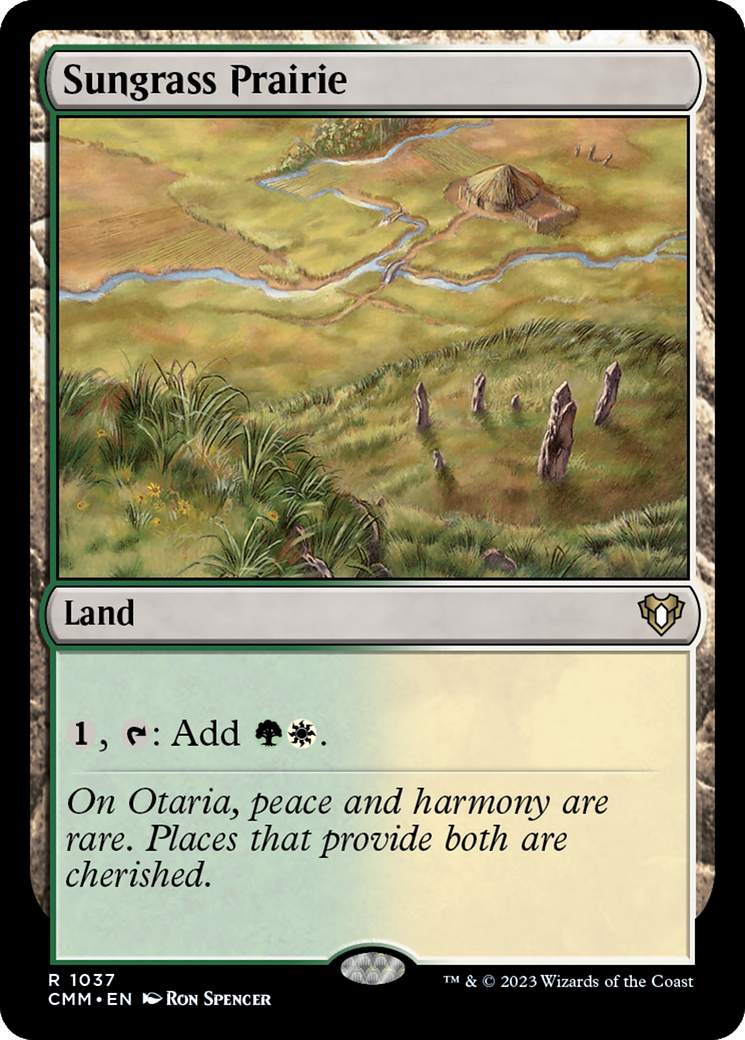 Sungrass Prairie [Commander Masters] | Webway Games