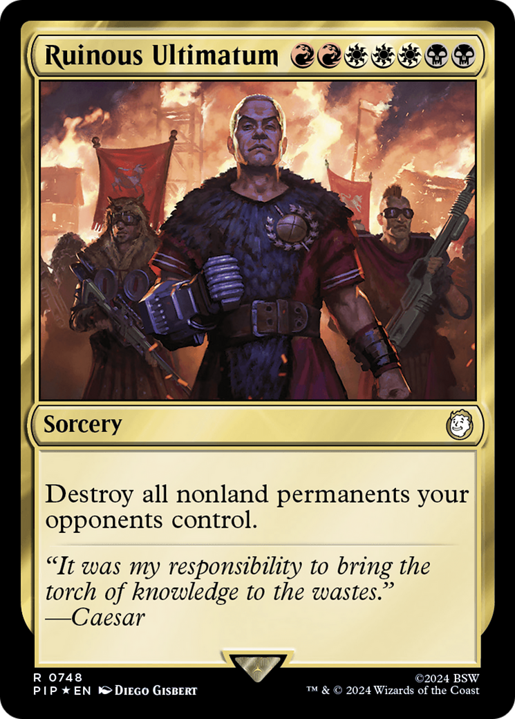 Ruinous Ultimatum (Surge Foil) [Fallout] | Webway Games