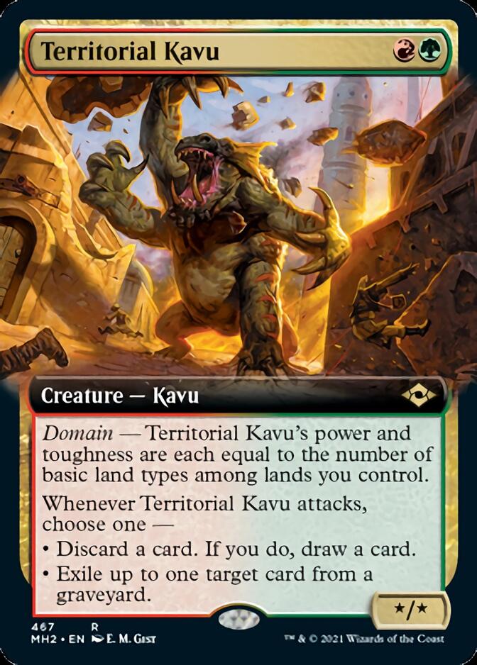 Territorial Kavu (Extended Art) [Modern Horizons 2] | Webway Games