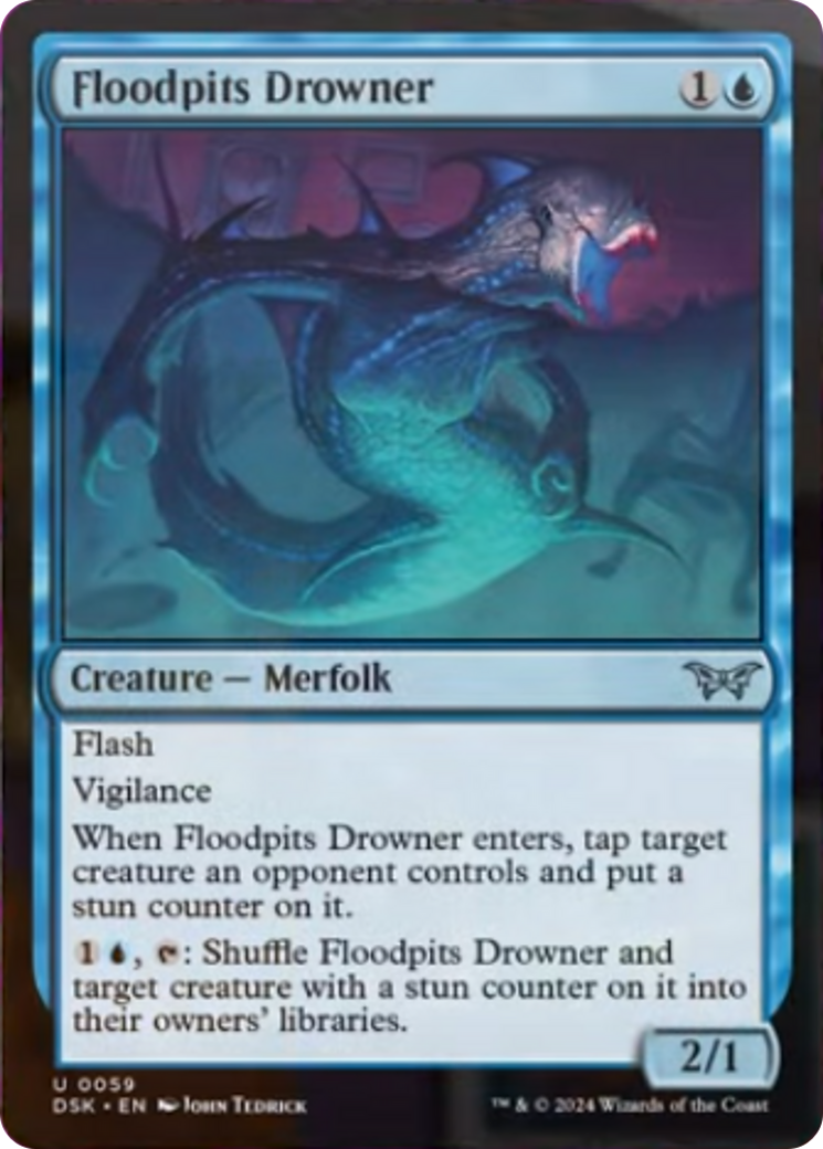 Floodpits Drowner [Duskmourn: House of Horror] | Webway Games