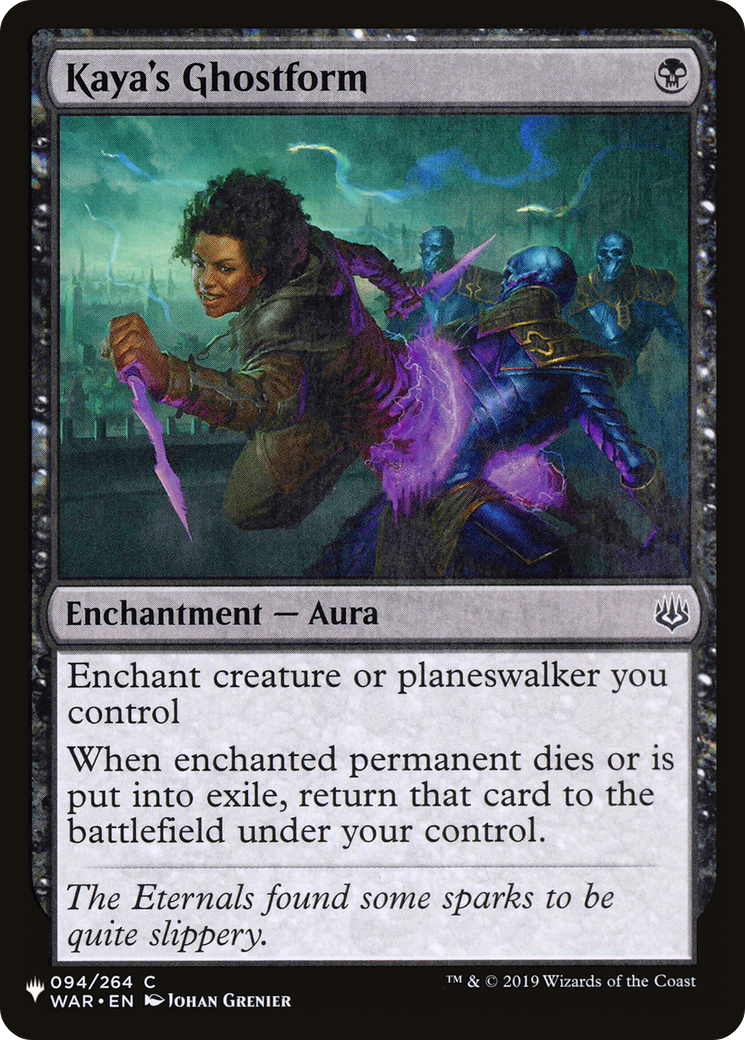 Kaya's Ghostform [The List] | Webway Games