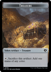 Treasure // Ogre Double-Sided Token [Commander Masters Tokens] | Webway Games