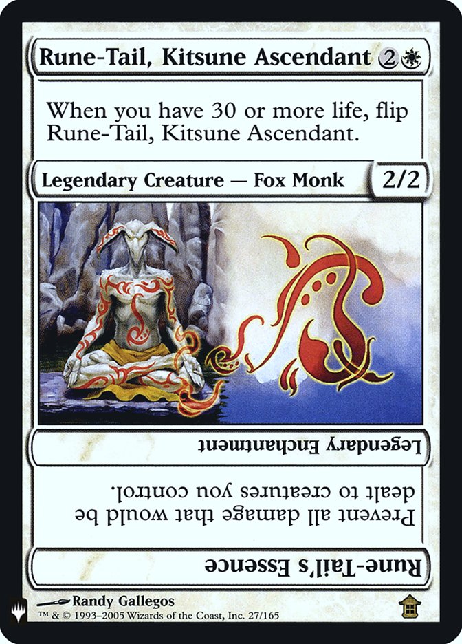 Rune-Tail, Kitsune Ascendant // Rune-Tail's Essence [Mystery Booster] | Webway Games