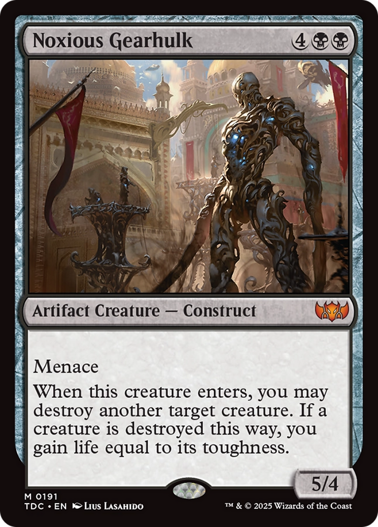 Noxious Gearhulk [Tarkir: Dragonstorm Commander] | Webway Games