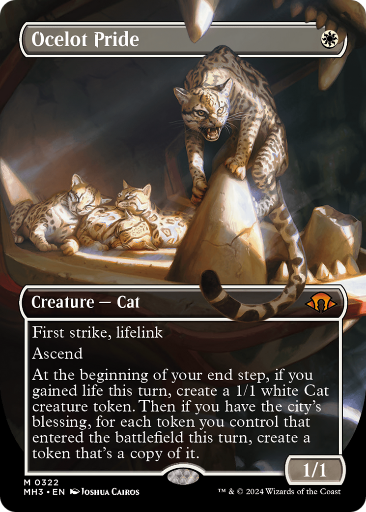 Ocelot Pride (Borderless) [Modern Horizons 3] | Webway Games