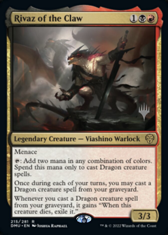 Rivaz of the Claw (Promo Pack) [Dominaria United Promos] | Webway Games