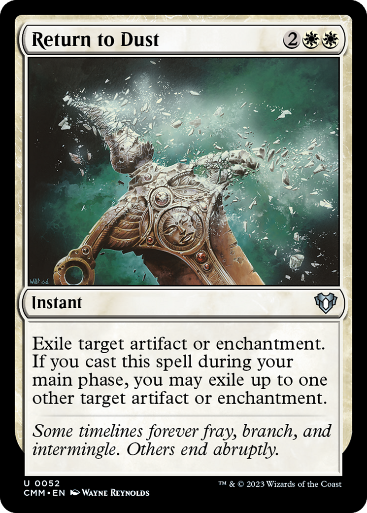 Return to Dust [Commander Masters] | Webway Games