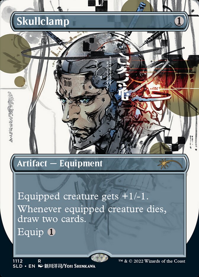Skullclamp (Borderless) [Secret Lair Drop Series] | Webway Games