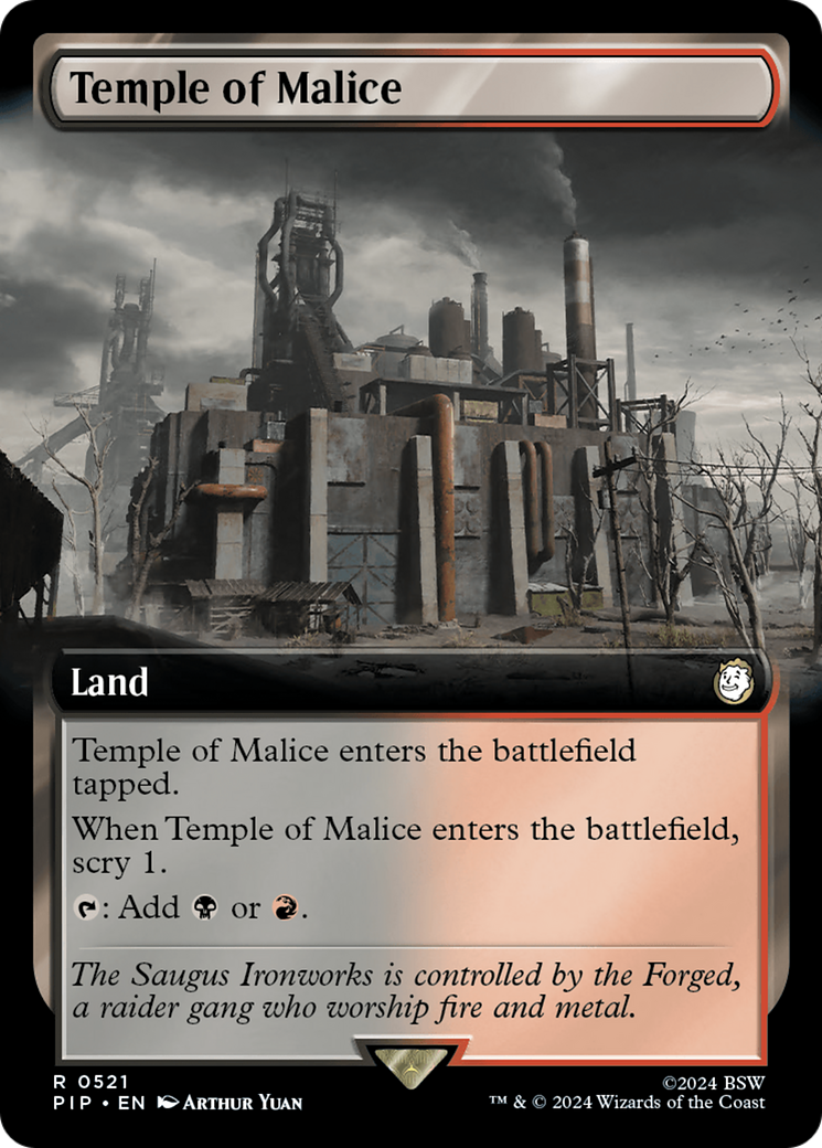 Temple of Malice (Extended Art) [Fallout] | Webway Games