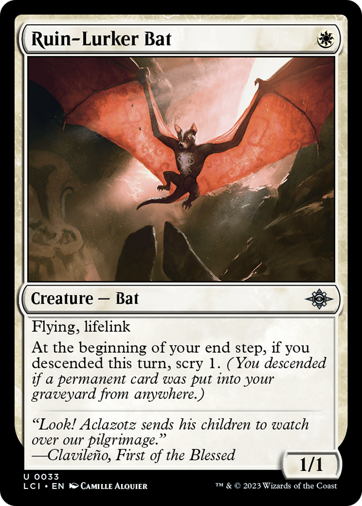 Ruin-Lurker Bat [The Lost Caverns of Ixalan] | Webway Games
