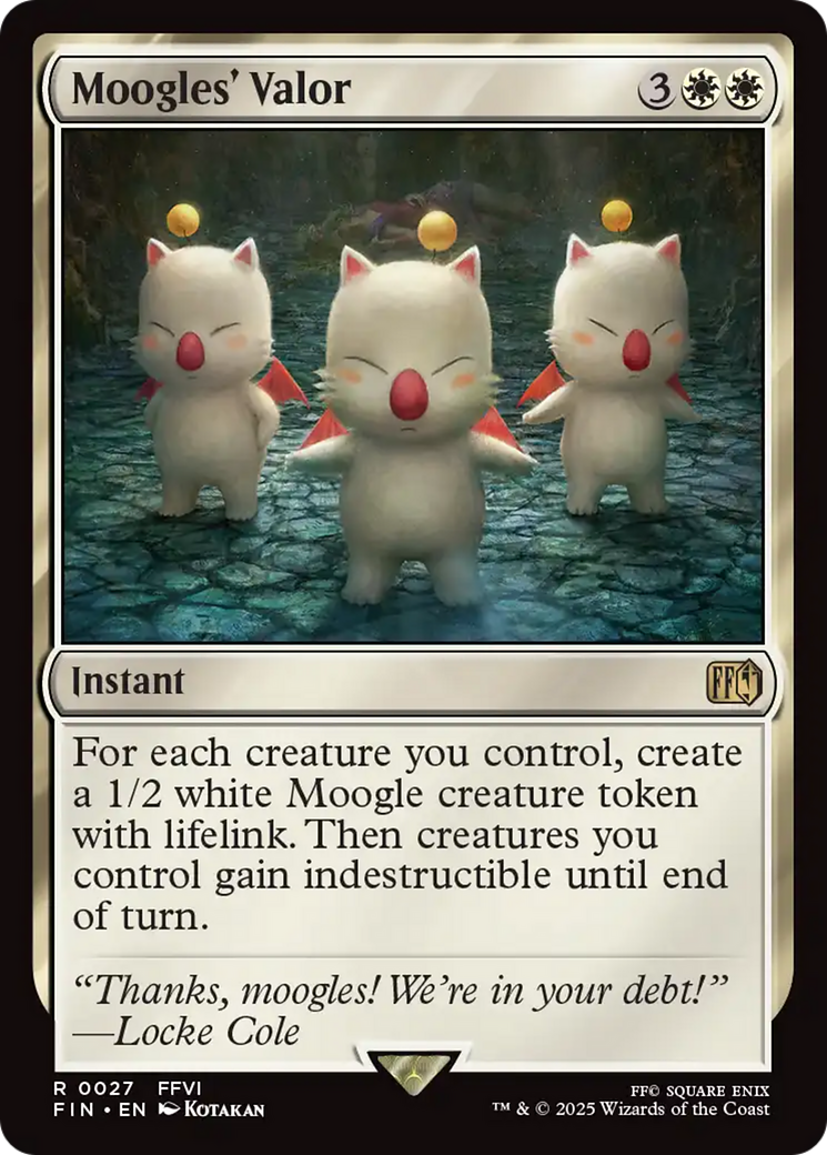 Moogles' Valor [FINAL FANTASY] | Webway Games