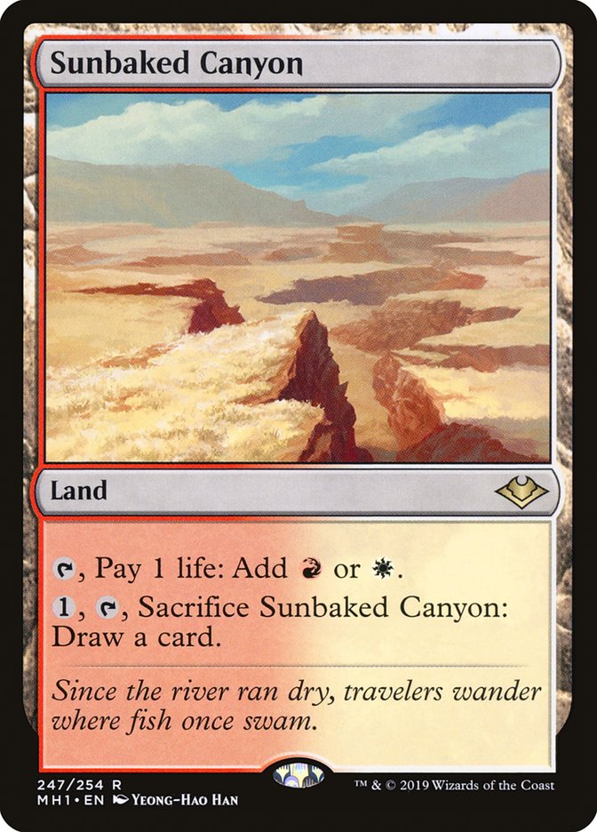 Sunbaked Canyon [Modern Horizons] | Webway Games