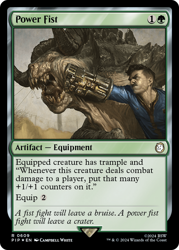 Power Fist (Surge Foil) [Fallout] | Webway Games