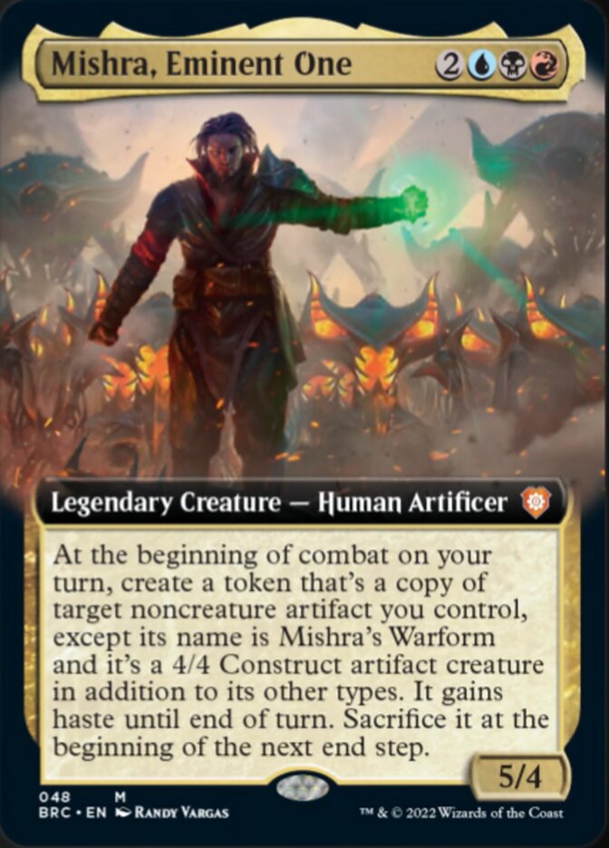 Mishra, Eminent One (Extended Art) [The Brothers' War Commander] | Webway Games