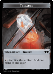 Treasure // Food (0012) Double-Sided Token [Wilds of Eldraine Tokens] | Webway Games
