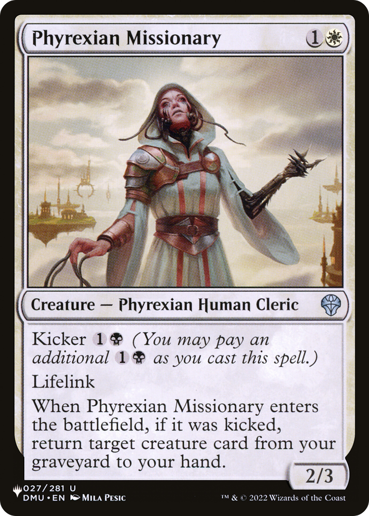 Phyrexian Missionary [The List] | Webway Games