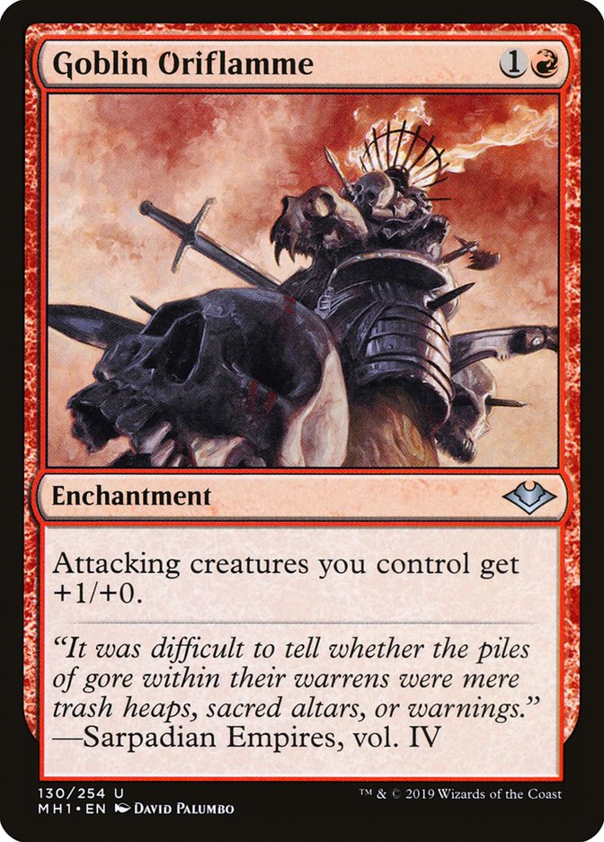 Goblin Oriflamme [Modern Horizons] | Webway Games