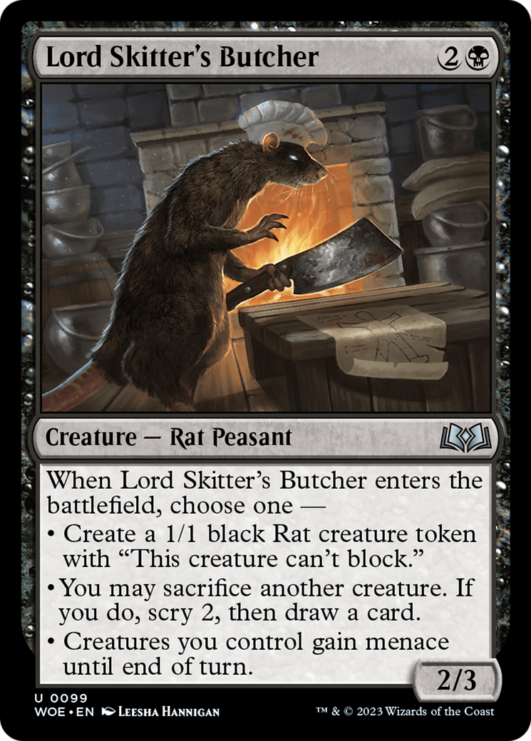 Lord Skitter's Butcher [Wilds of Eldraine] | Webway Games