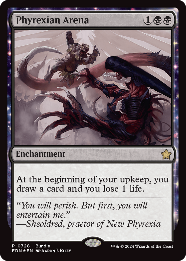 Phyrexian Arena (Bundle) [Foundations Promos] | Webway Games
