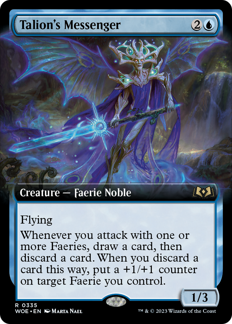 Talion's Messenger (Extended Art) [Wilds of Eldraine] | Webway Games