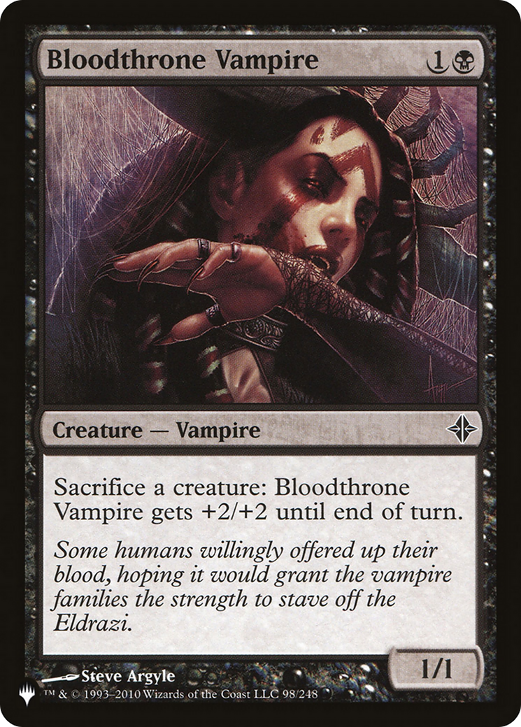 Bloodthrone Vampire [The List] | Webway Games