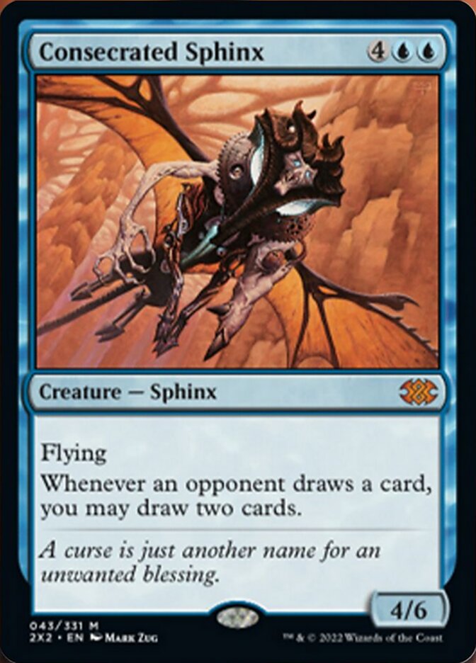 Consecrated Sphinx [Double Masters 2022] | Webway Games