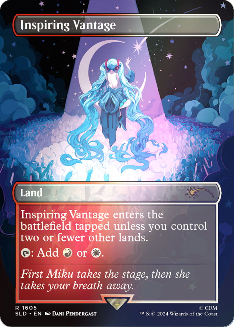Inspiring Vantage (1605) (Rainbow Foil) [Secret Lair Drop Series] | Webway Games